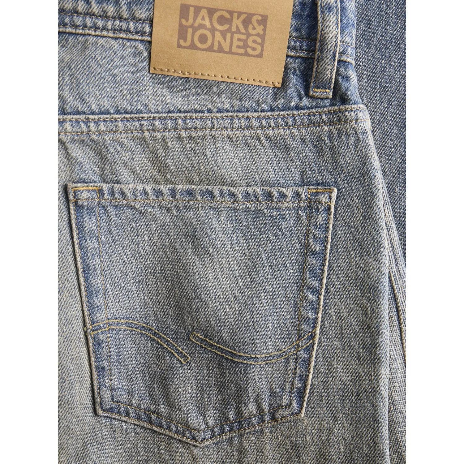 Jack & Jones Junior Blue Denim Jjialex Jjoriginal Akm 639 Sn Jnr Casual Smart Casual Unisex Wear Reinforced Stitching