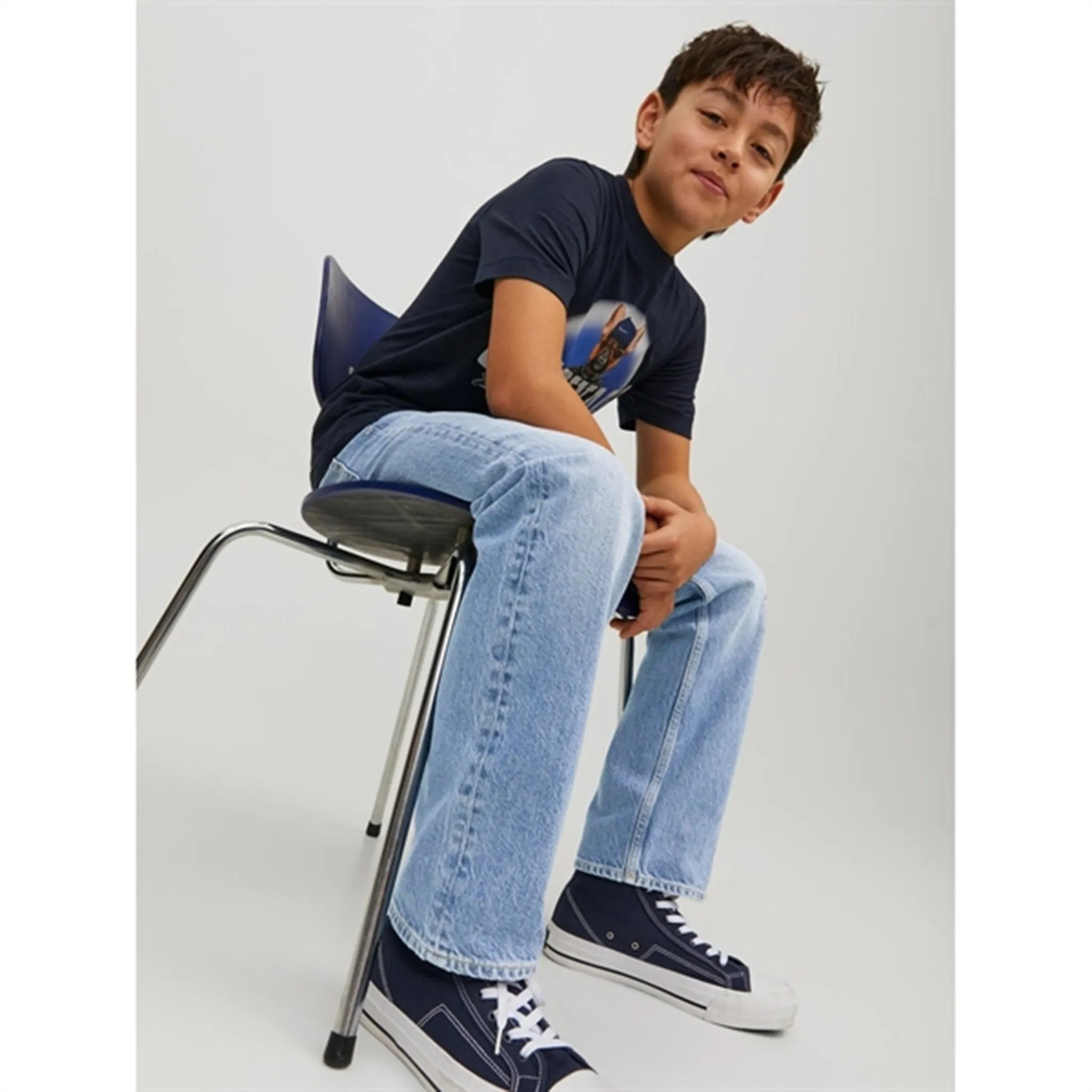 Jack & Jones Junior Blue Denim Original Chris Jeans 920 Noos Effortless Look Yearlong Fit