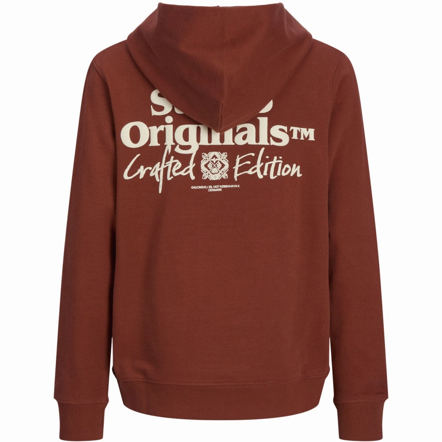 Loose Fit City Outfit Jack & Jones Junior Arabian Spice Aros Type Sweat Hoodie Back