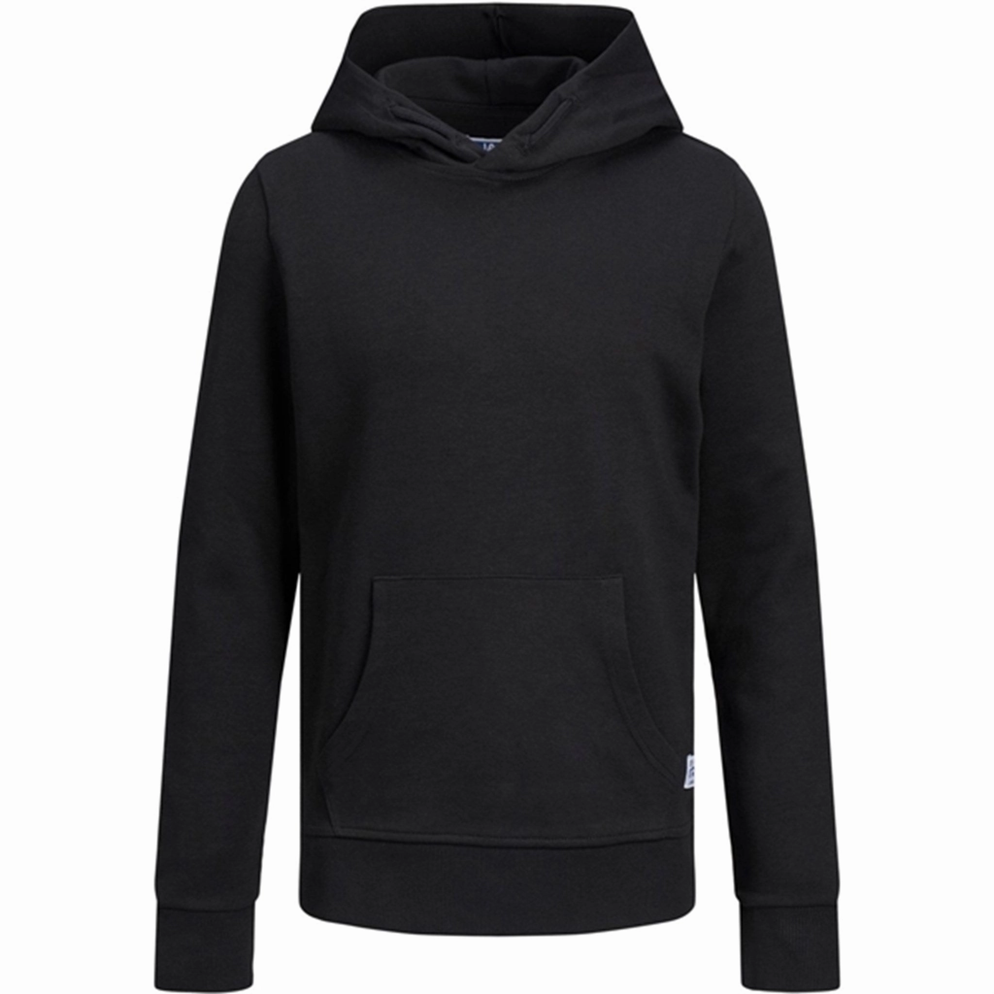 Jack & Jones Junior Black Basic Hoodie Noos All Weather Outfit Warm Street