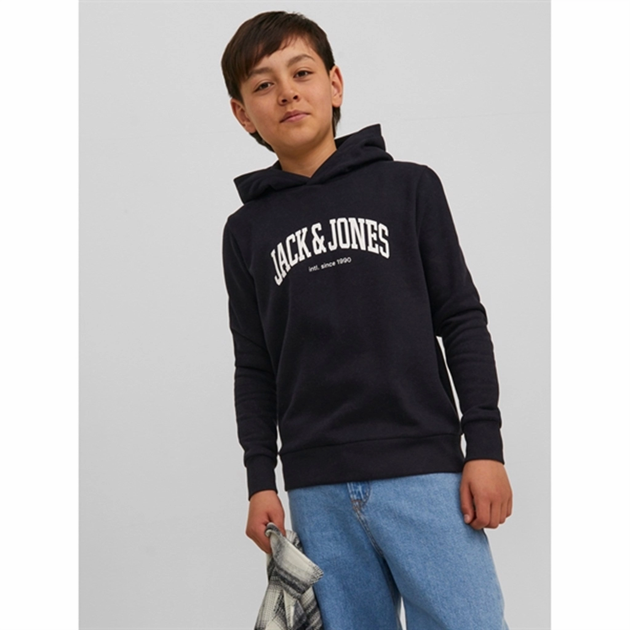 Urban Spirit Cultural inspiration Jack & Jones Junior Black Josh Sweat Hoodie