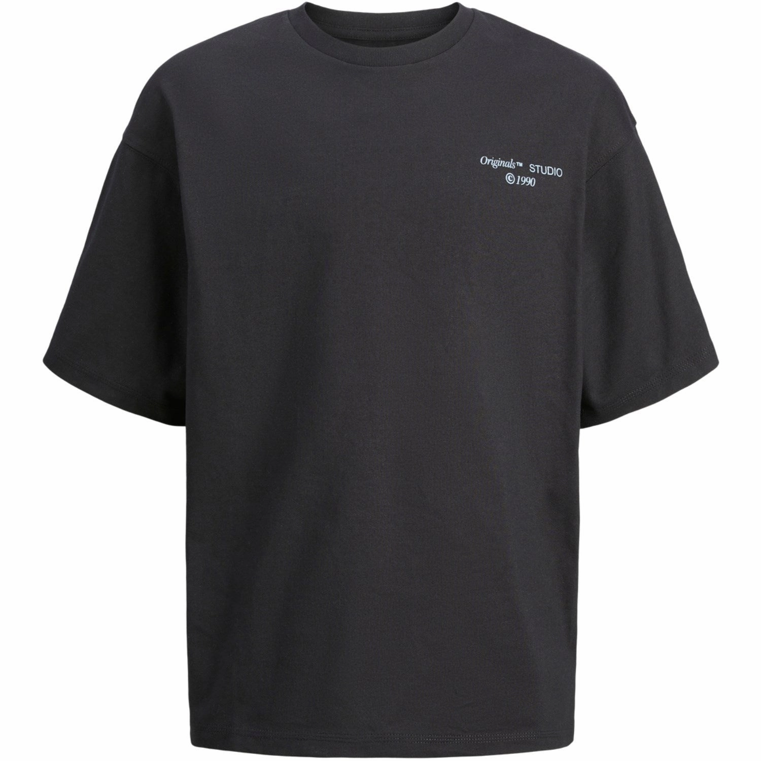 Cozy Look Wear Jack & Jones Junior Black Ornoho Back Graphic T-Shirt Crew