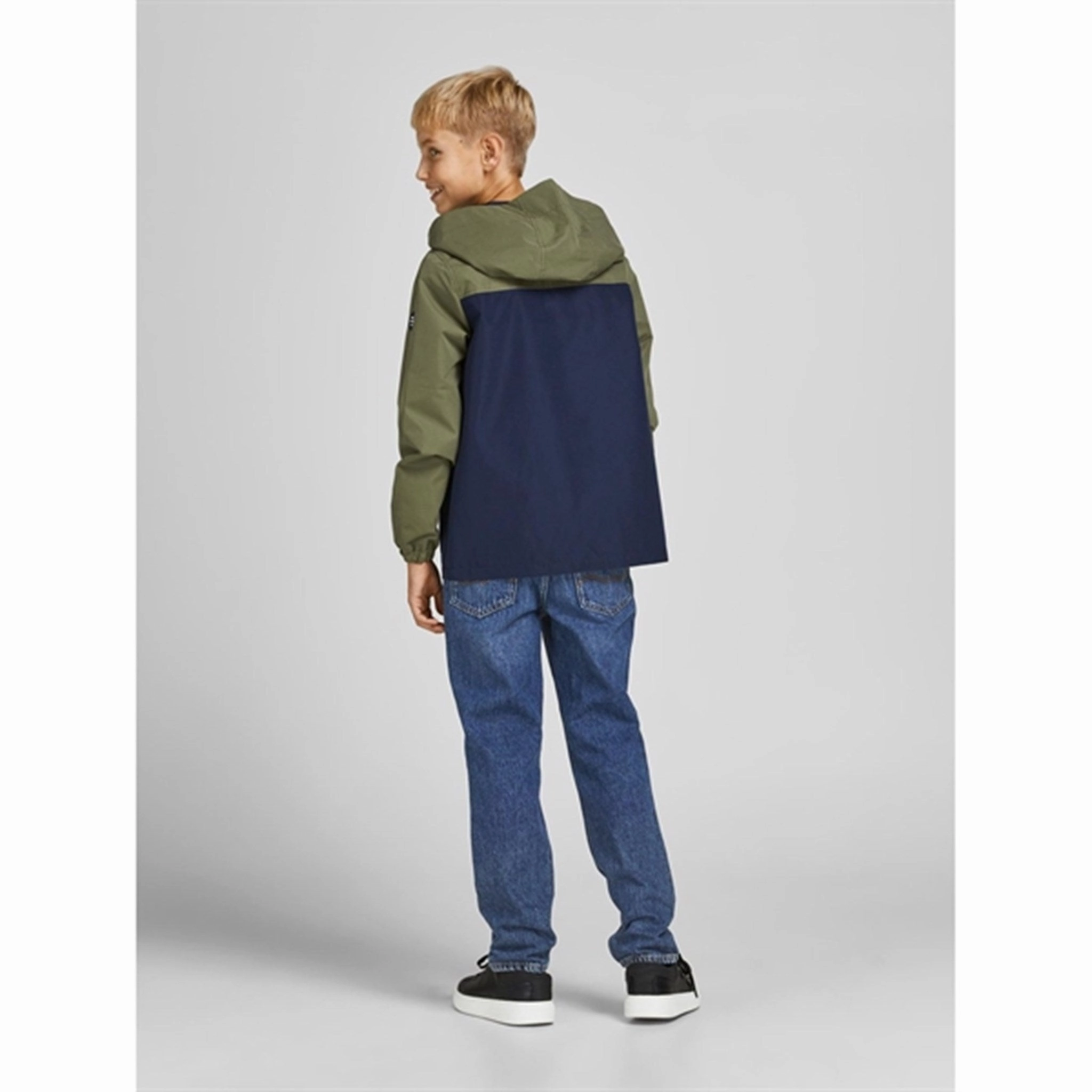 Jack & Jones Junior Blue Denim Original Clark Jeans 123 Noos Stylish Fit Suitable Outfit