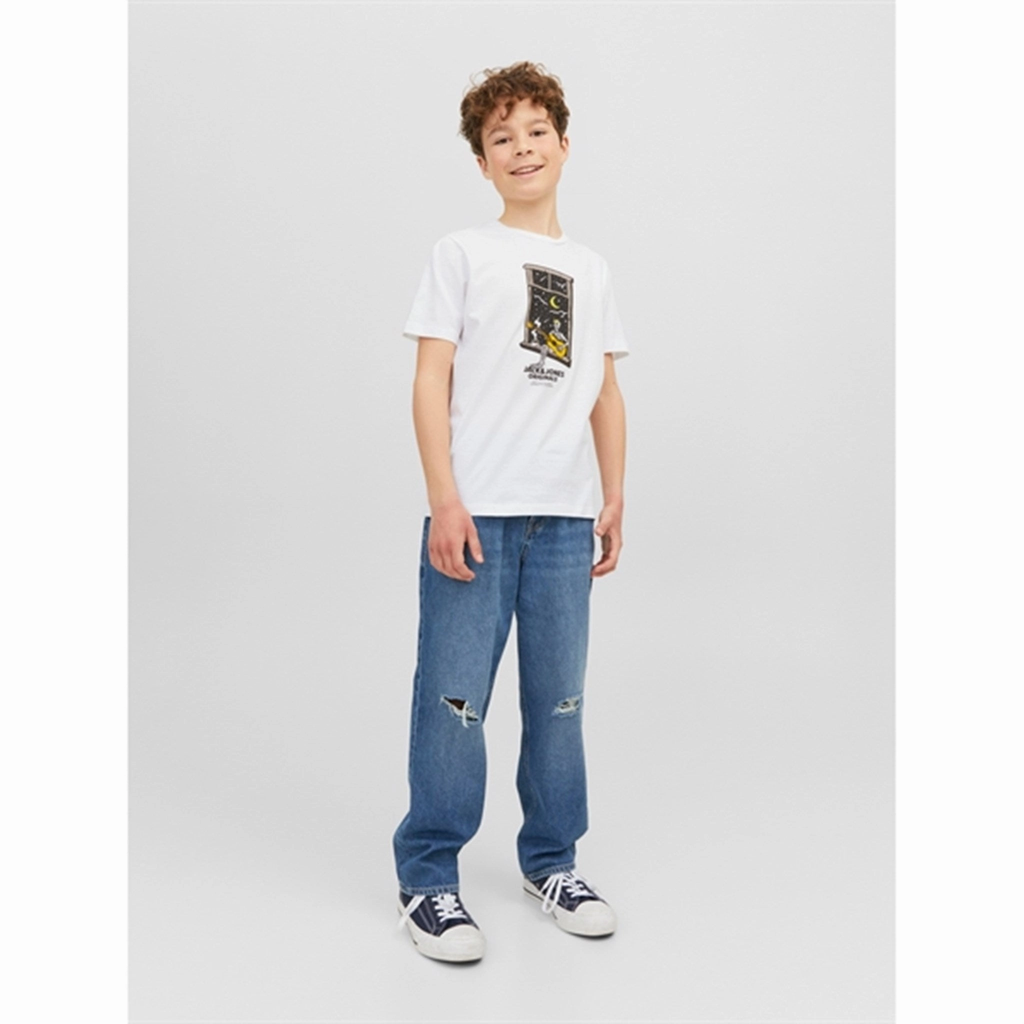 Smart Fashion Jack & Jones Junior Bright White Afterlife T-Shirt