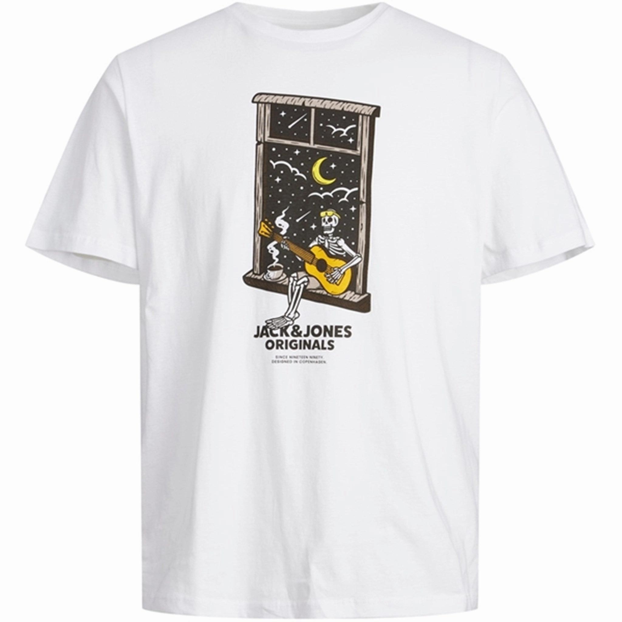 Jack & Jones Junior Bright White Afterlife T-Shirt Outdoor Trend