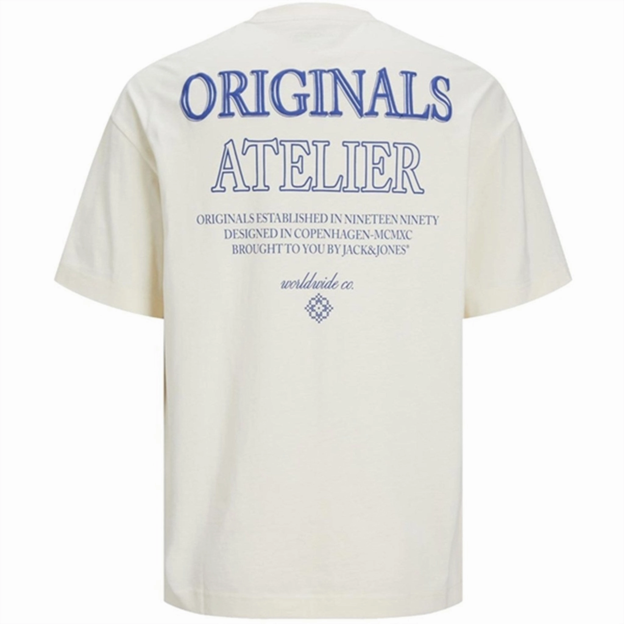 Jack & Jones Junior Buttercream Jorsantorini Back T-Shirt Outdoor Outfit Style