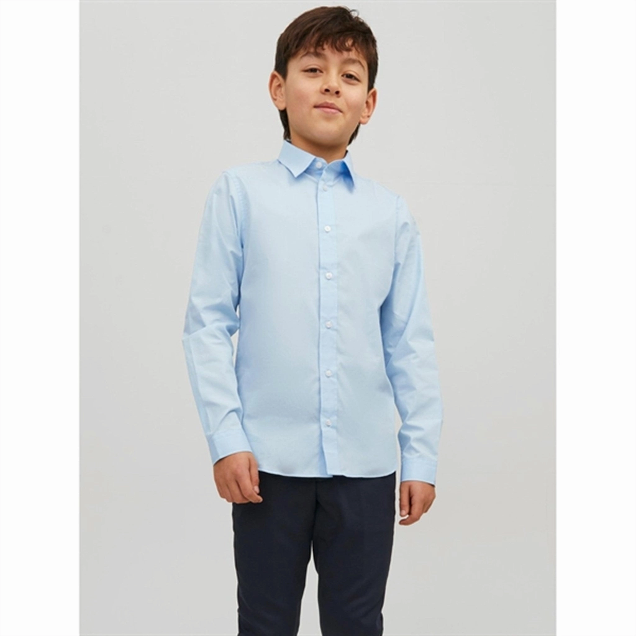 Jack & Jones Junior Cashmere Blue Joe Shirt Noos Breathable Cotton adult clothing