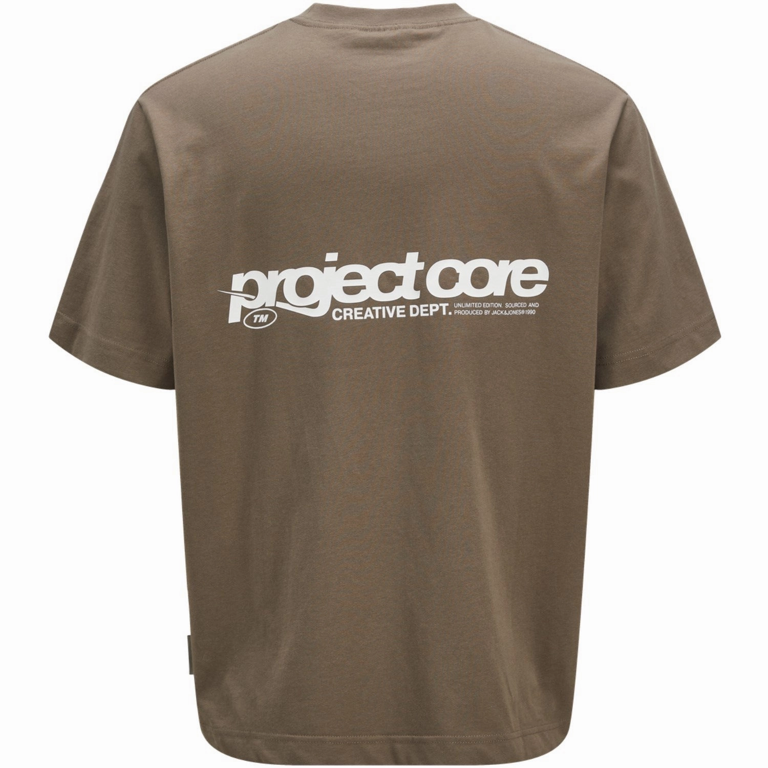 Jack & Jones Junior Chocolate Chip Union Back Print T-Shirt Crew Neck brandable