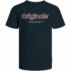 Jack & Jones Junior Magical Forest Lakewood Branding T-Shirt Reinforced Hems Comfortable texture