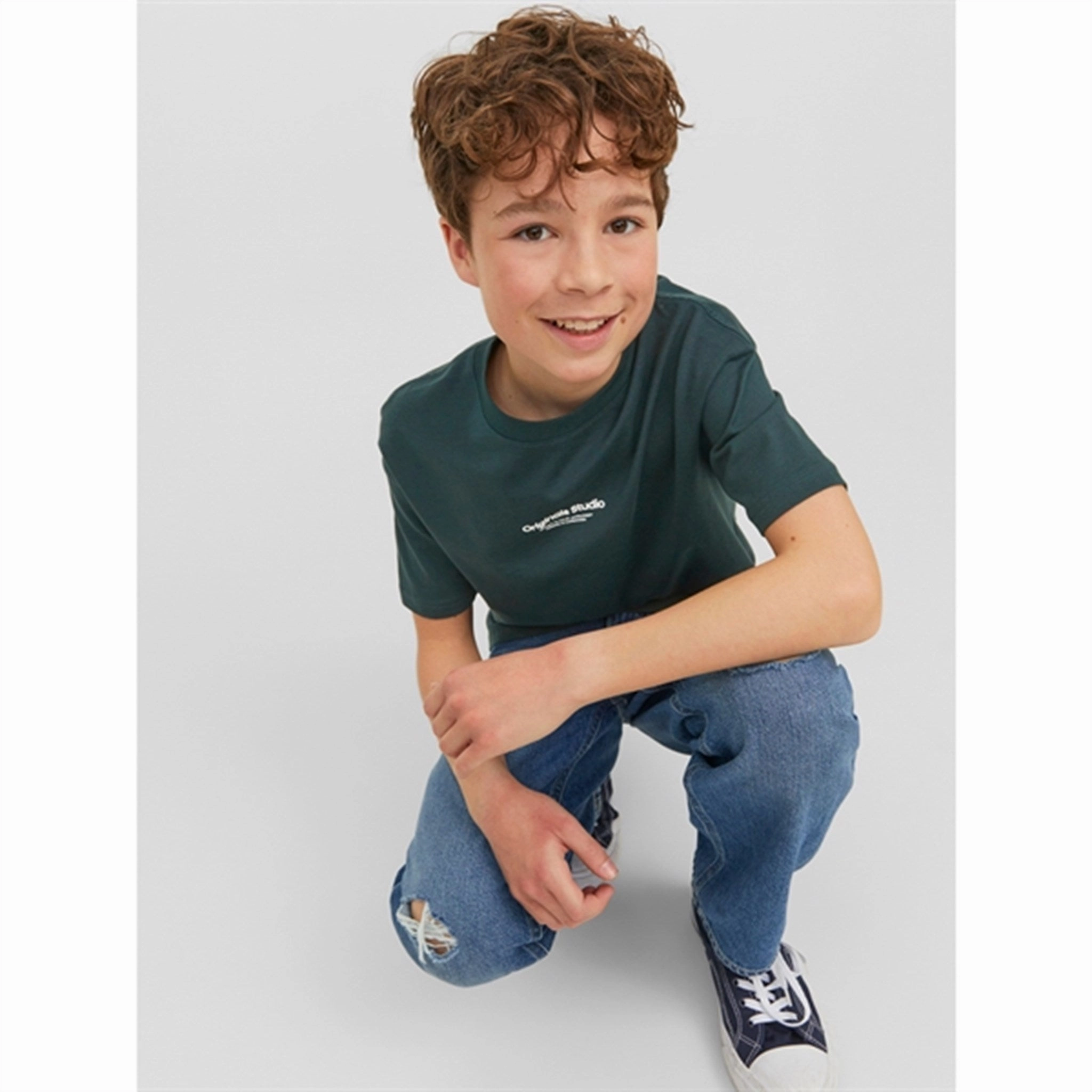 Jack & Jones Junior Magical Forest Vesterbro T-Shirt Noos Wrinkle Free Fabric