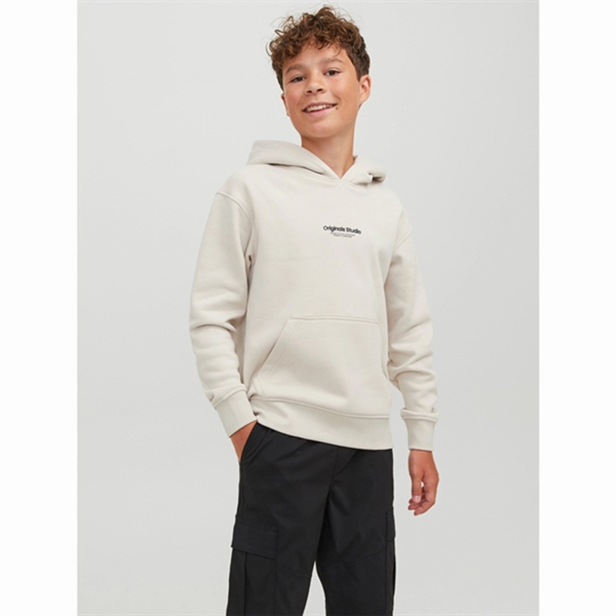 Jack & Jones Junior Moonbeam Vesterbro Sweat Hoodie Noos Yoke Back Design scooter clothes
