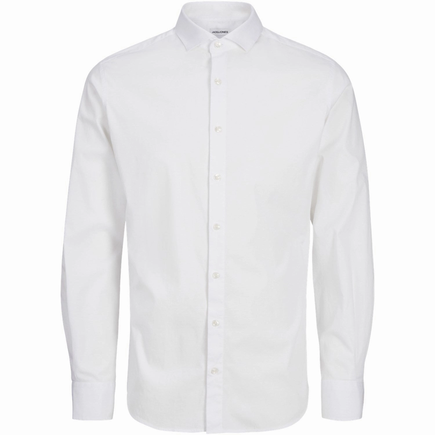 Year-Round Wear Jack & Jones Junior White Axel Stretch Shirt Noos