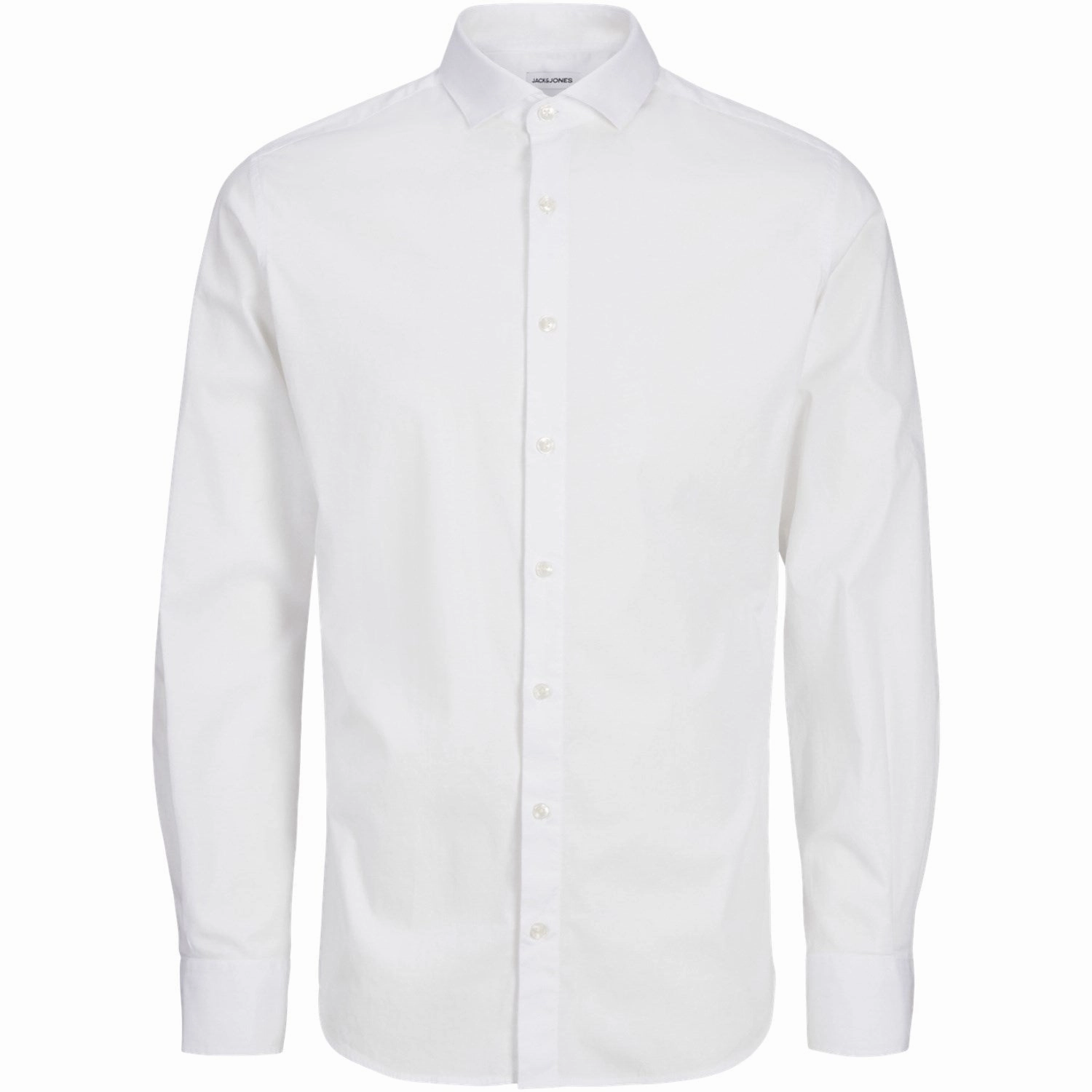 Mix-And-Match Jack & Jones Junior White Axel Stretch Shirt Noos