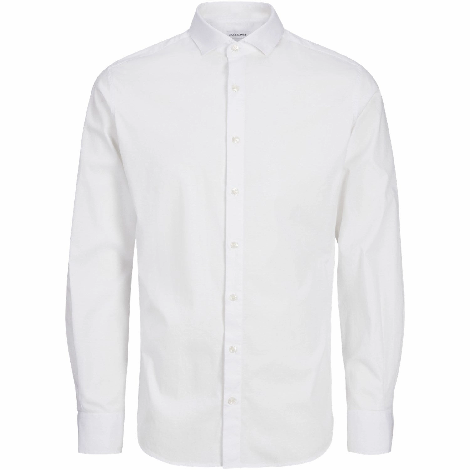 Classic Style No Chafe Edging Jack & Jones Junior White Axel Stretch Shirt Noos
