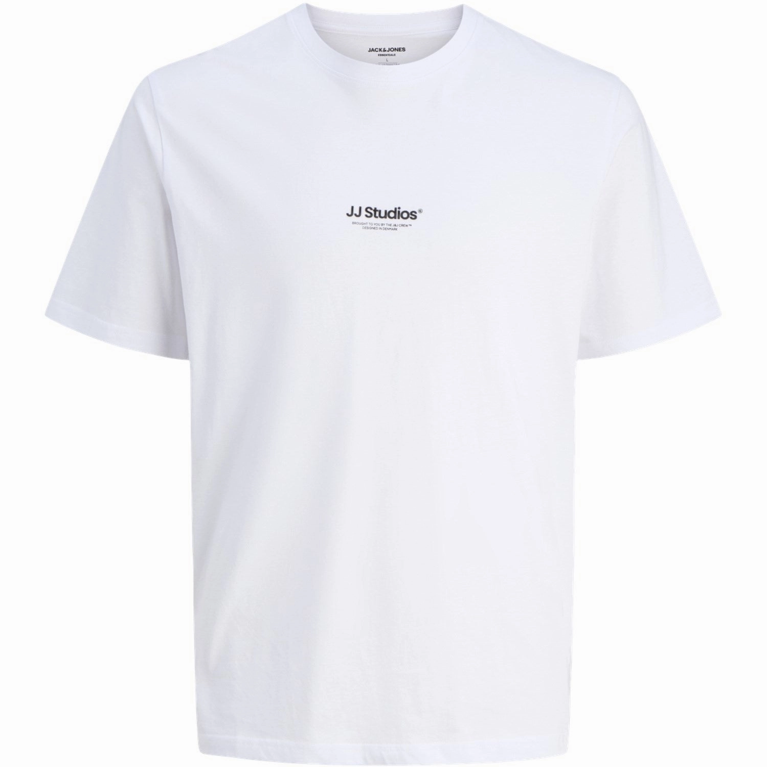 High Durability Weave Jack & Jones Junior White Jjesoho Tee Ss Crew Neck Noos Jnr