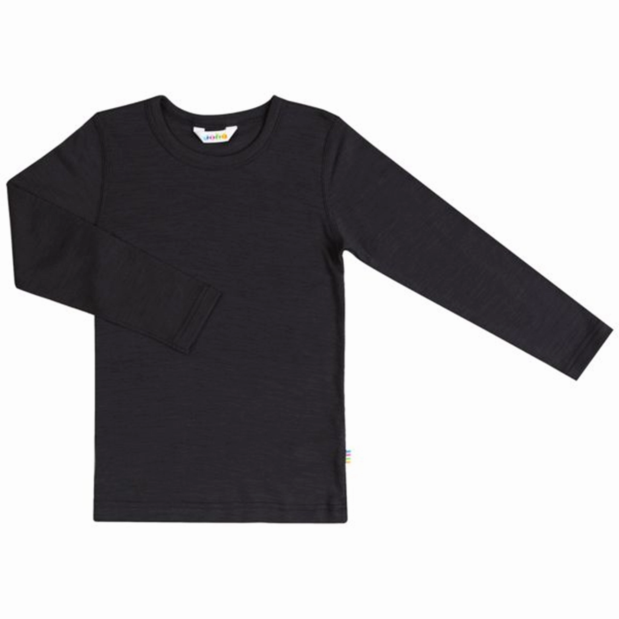 Joha Blouse Wool/Silk L/S Black Mountain Retreat Seasonal Collection