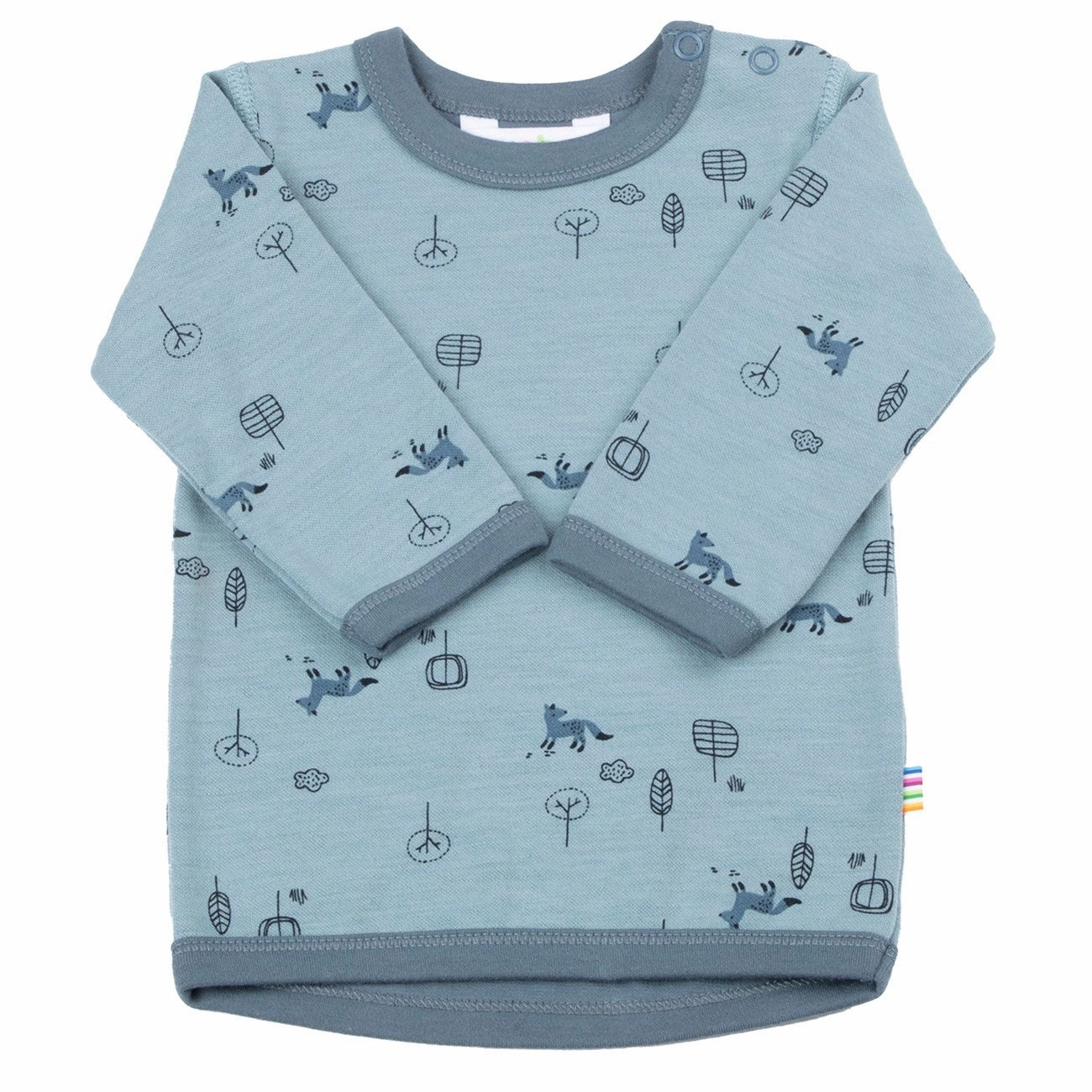 Moisture Wicking Layer All-Ages Fit Joha Blue Blouse