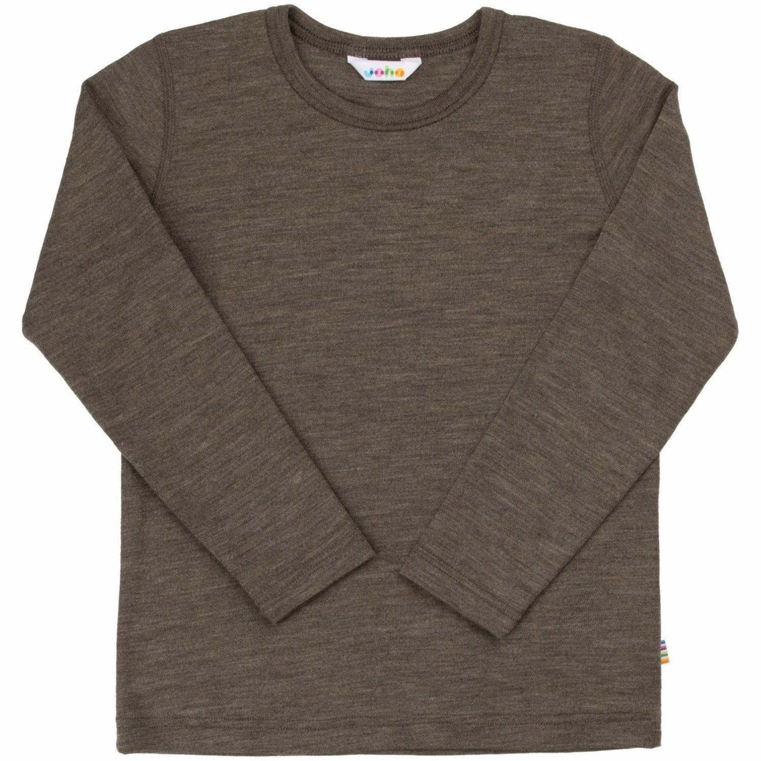 Gym Appropriate Joha Brown Melange Blouse M/Lange Sleeves