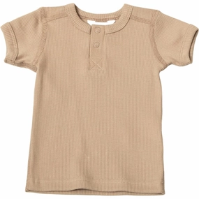 Summer Comfort Joha Cotton Beige T-shirt