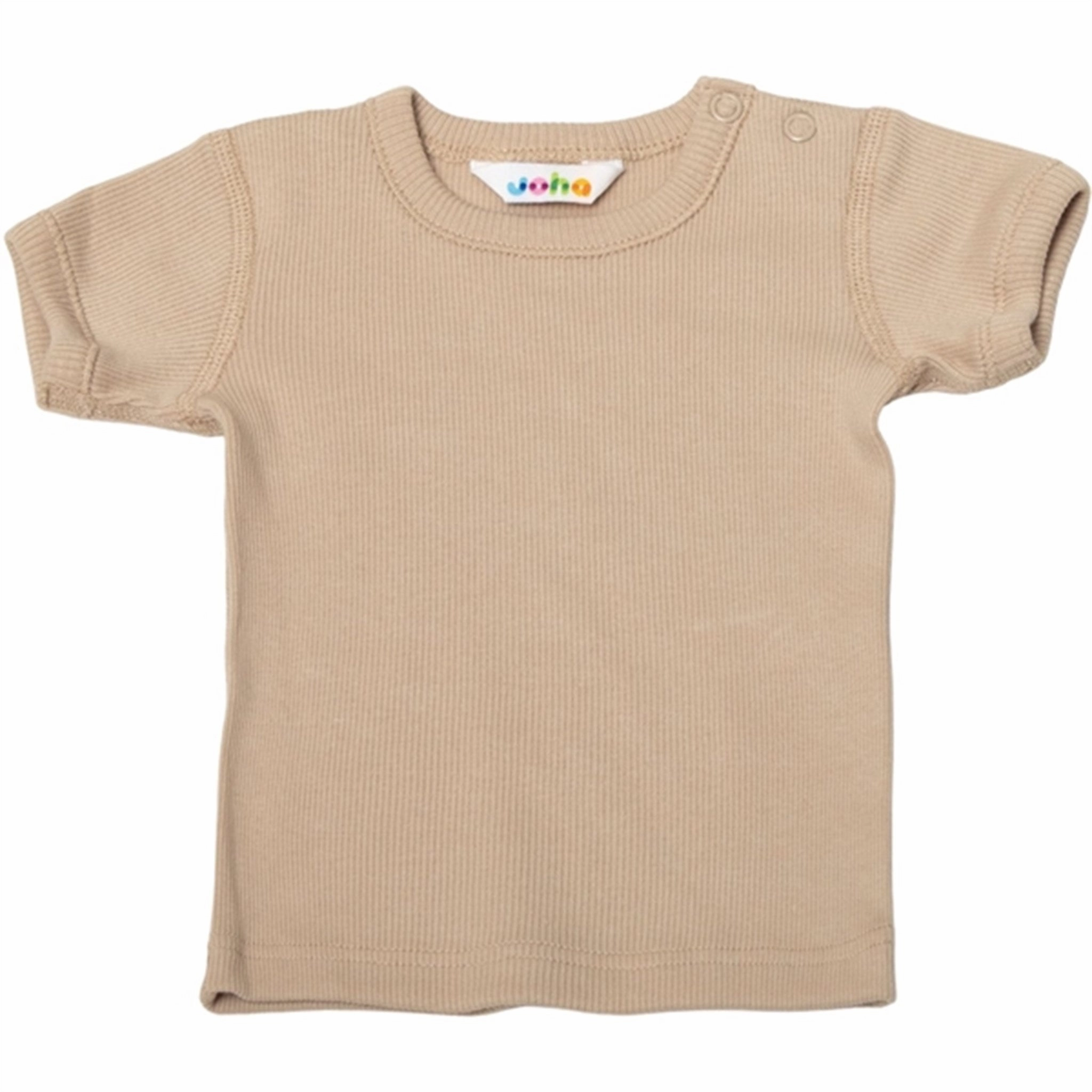 Washable Joha Cotton Beige T-Shirt