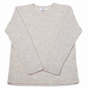 Trendsetting Laser Cut Edge Detail Joha Creme Blouse