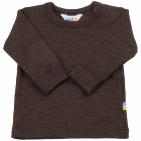 Joha Dark Brown Blouse Anti Pill Treatment