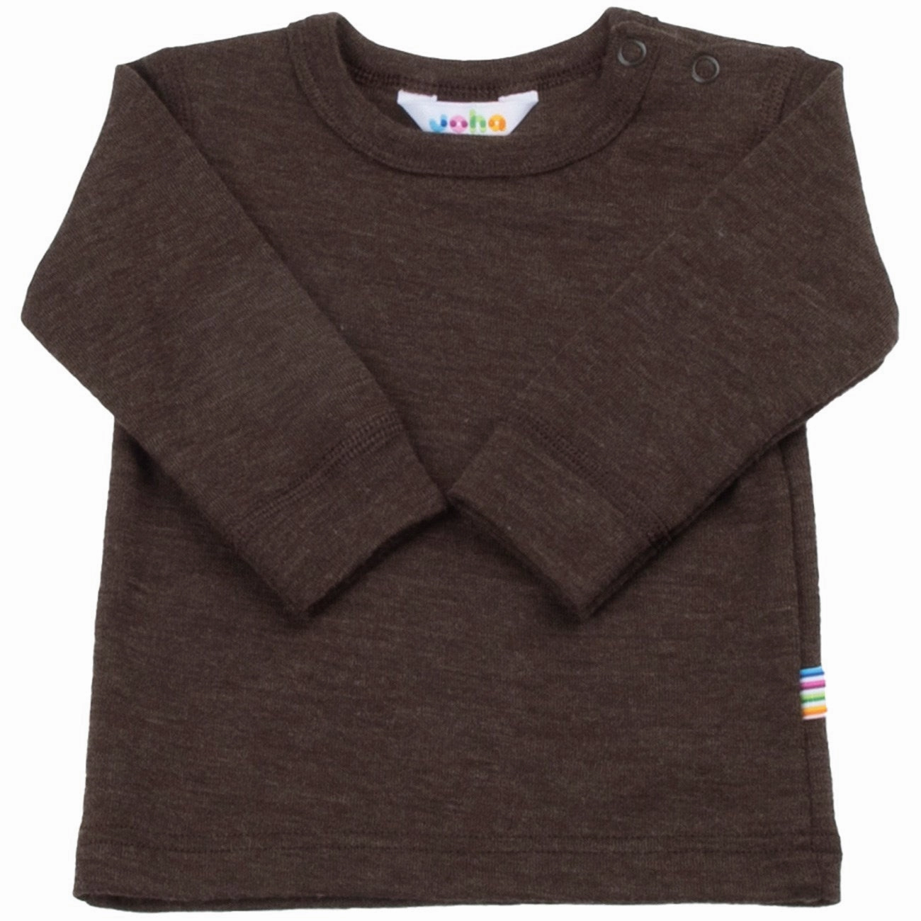 Joha Dark Brown Blouse Anti Pill Treatment