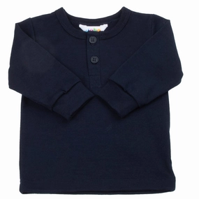 No Slip Shoulder Grip Tall Length Joha Navy Blouse