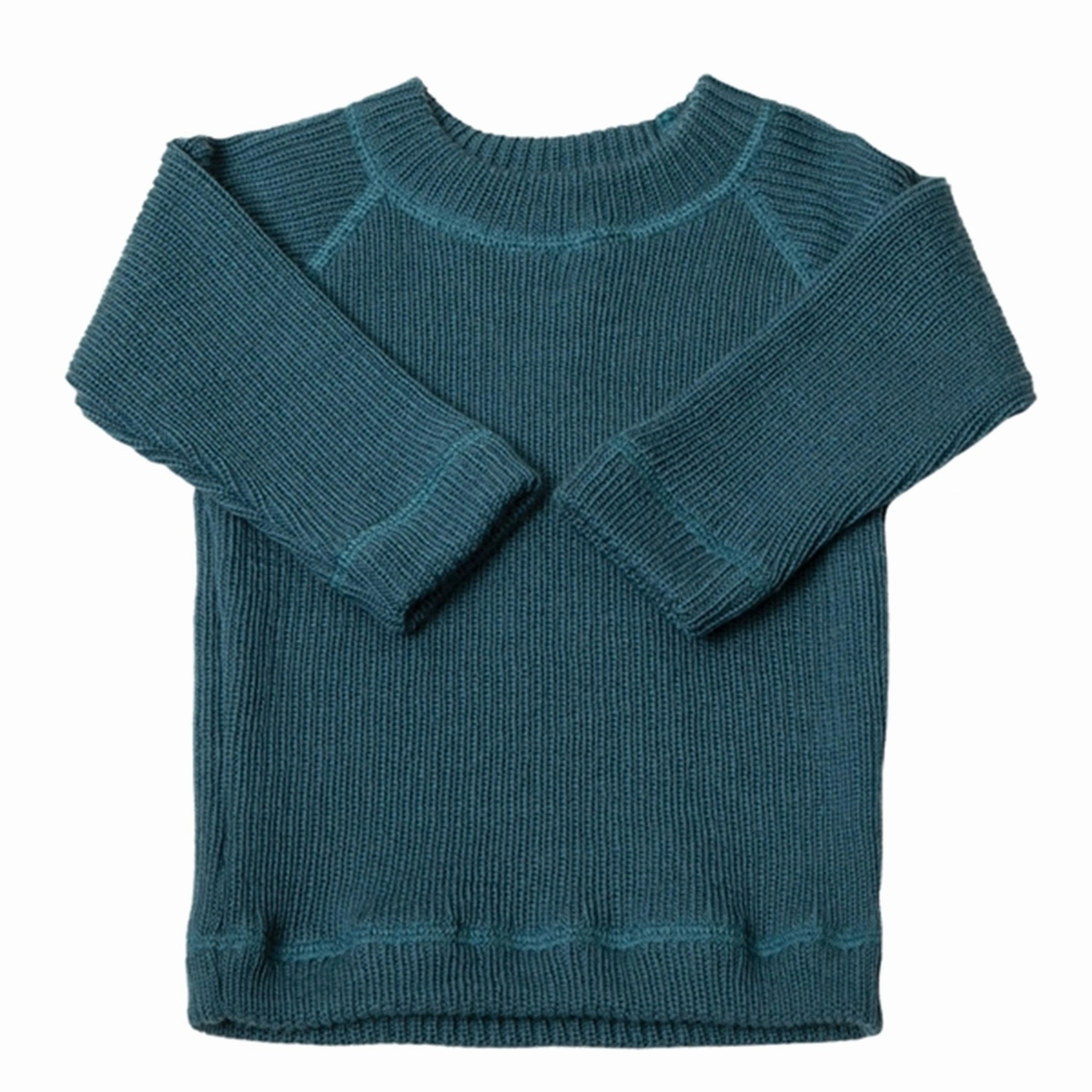 Student Essential Edgy Fashion Joha Wool Dark Blue Blouse