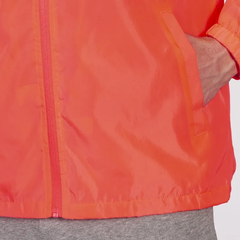 Joma giacca antipioggia Rain Jacket Iris 100087.040 arancio fluo non adjustable
