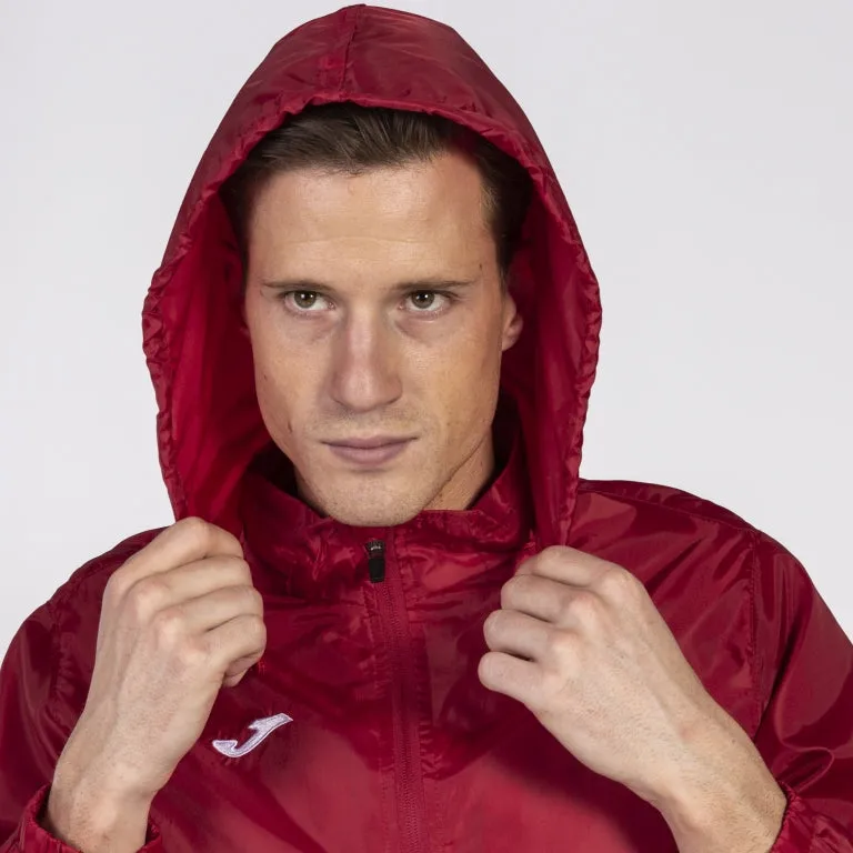 Joma giacca antipioggia Rain Jacket Iris 100087.600 rosso scuro Primaloft Insulation