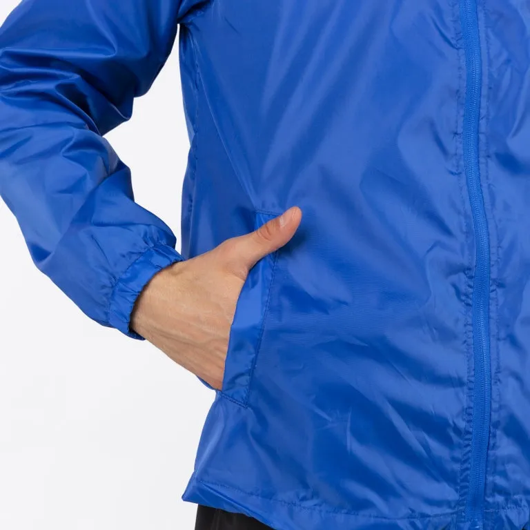 Joma giacca antipioggia Rain Jacket Iris 100087.700 azzurro Lightweight Layer Outdoor Ease