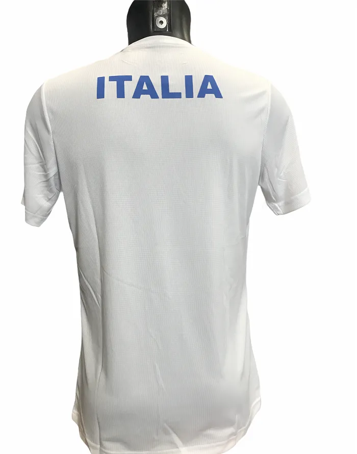 Sustainable Textile Joma T-shirt Federazione Tennis Italy FIT101809207 bianco