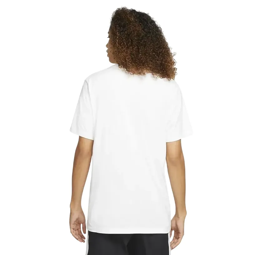 Jordan maglietta manica corta da uomo Jumpman DC7485-100 bianco Flattering Fit AntiBacterialTreatment