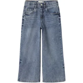 Name It Medium Blue Denim Nkfbella Skater Xwide Jeans 3111-Za Noos Sunny Vibes Weekend Style Traveler Gear Fresh casual