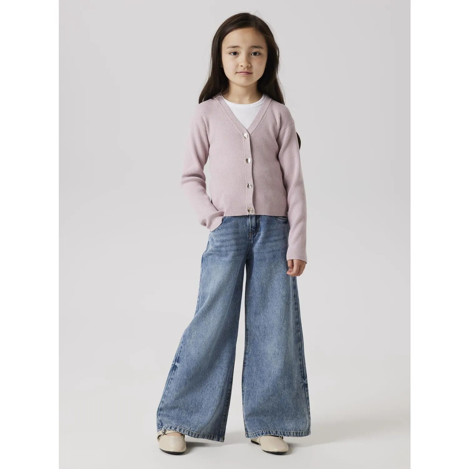 Name It Medium Blue Denim Nkfbella Skater Xwide Jeans 3111-Za Noos Outfit Essential