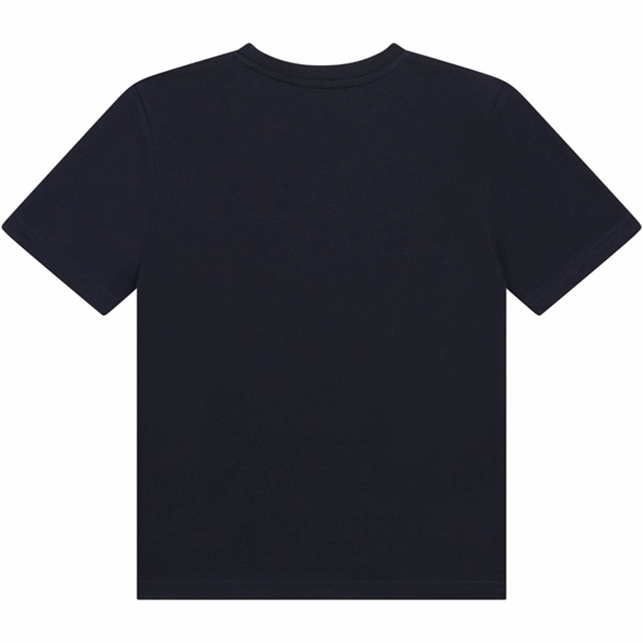 Biodegradable Textile Water Based Ink Print Hugo Boss T-shirt Navy