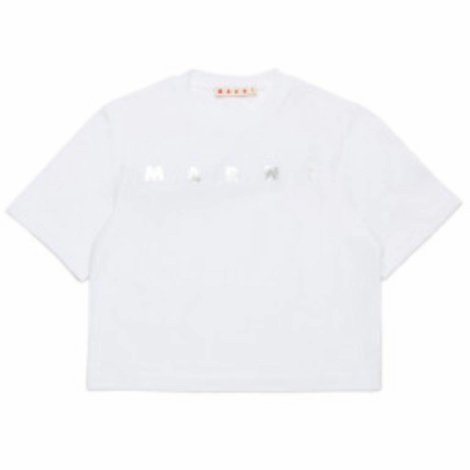 Marni White T-Shirt Teenager fashion
