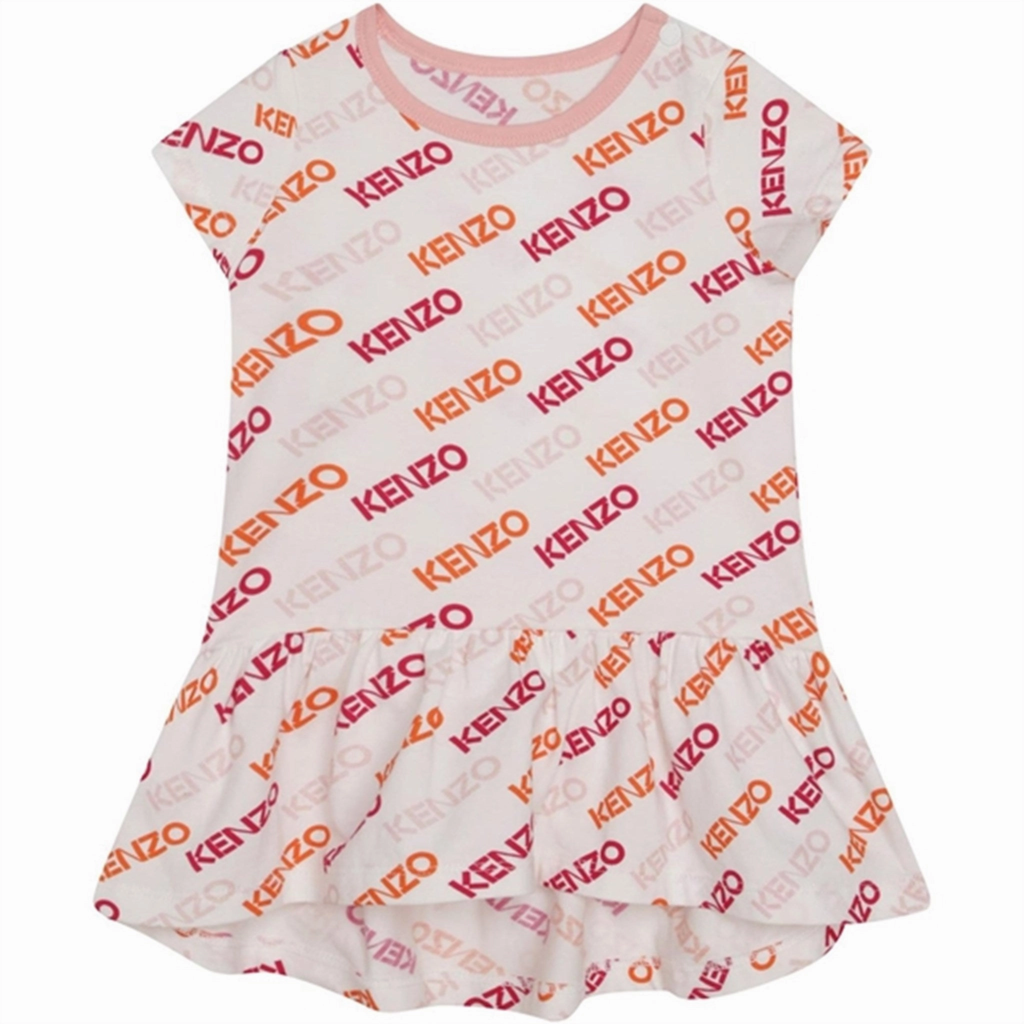 Kenzo Baby Dress White Breathable Layering Breathable Feel