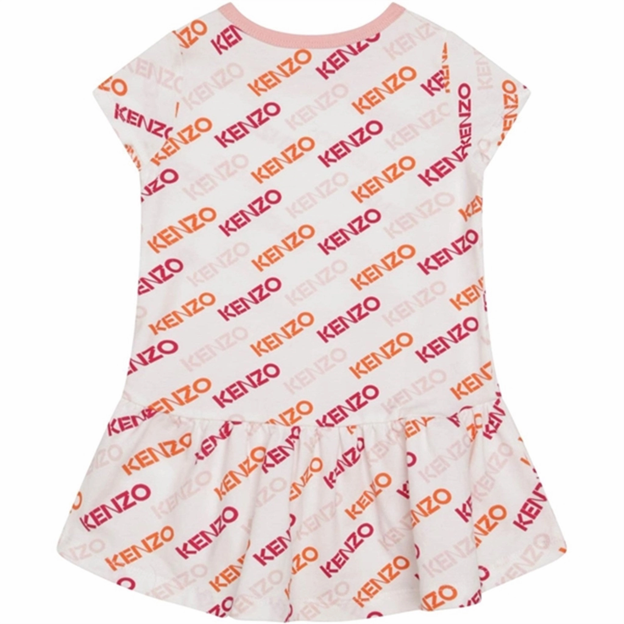 Street Ease Casual Must-Have Kenzo Baby Dress White
