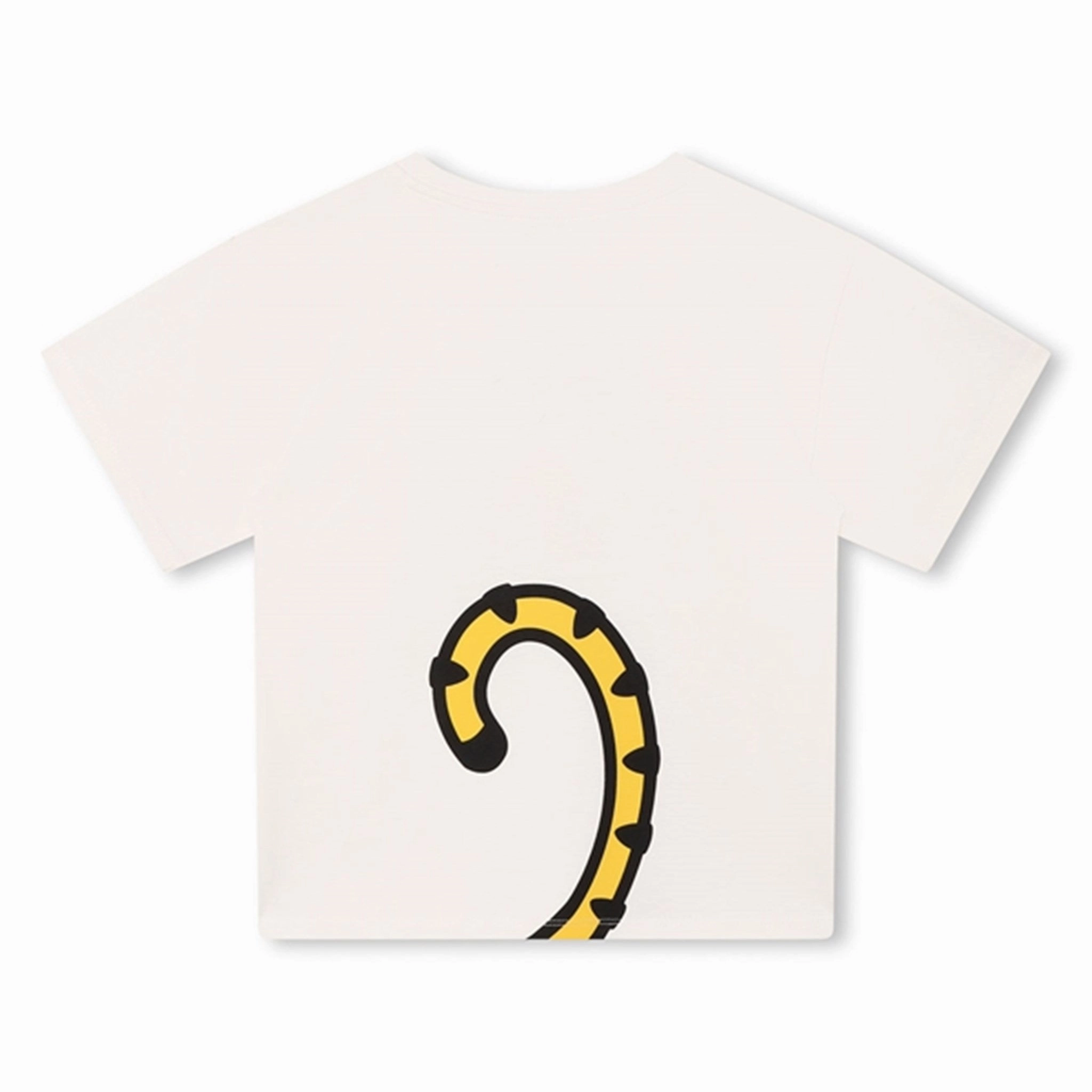 Kenzo Ivory T-shirt Round neck simplicity