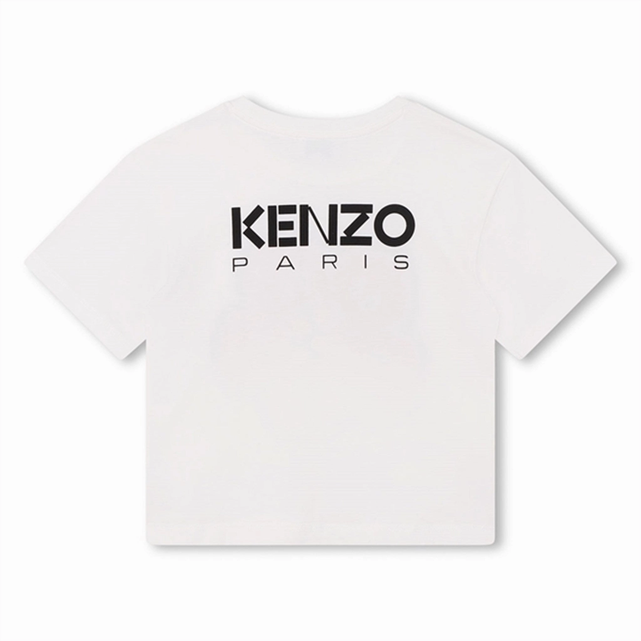 Kenzo Ivory T-shirt Cozy Vibe crew neck