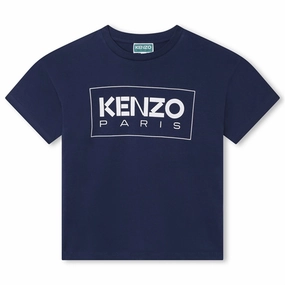 Hypoallergenic fabric Kenzo Navy T-shirt