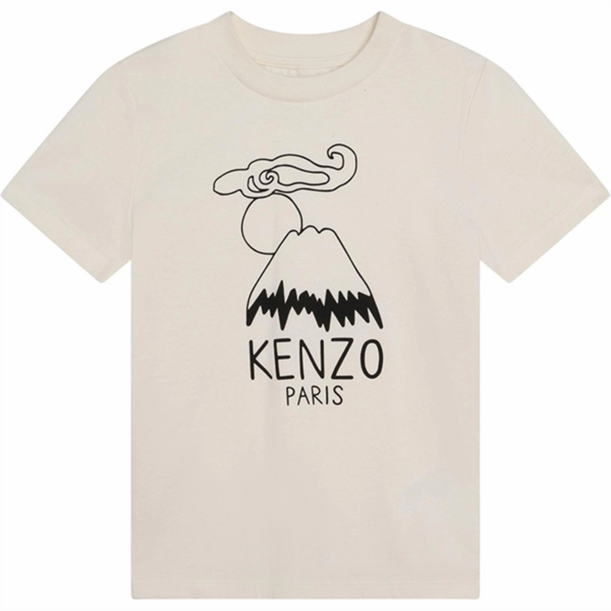Kenzo T-shirt Cream Long Lasting Color Stylish Look
