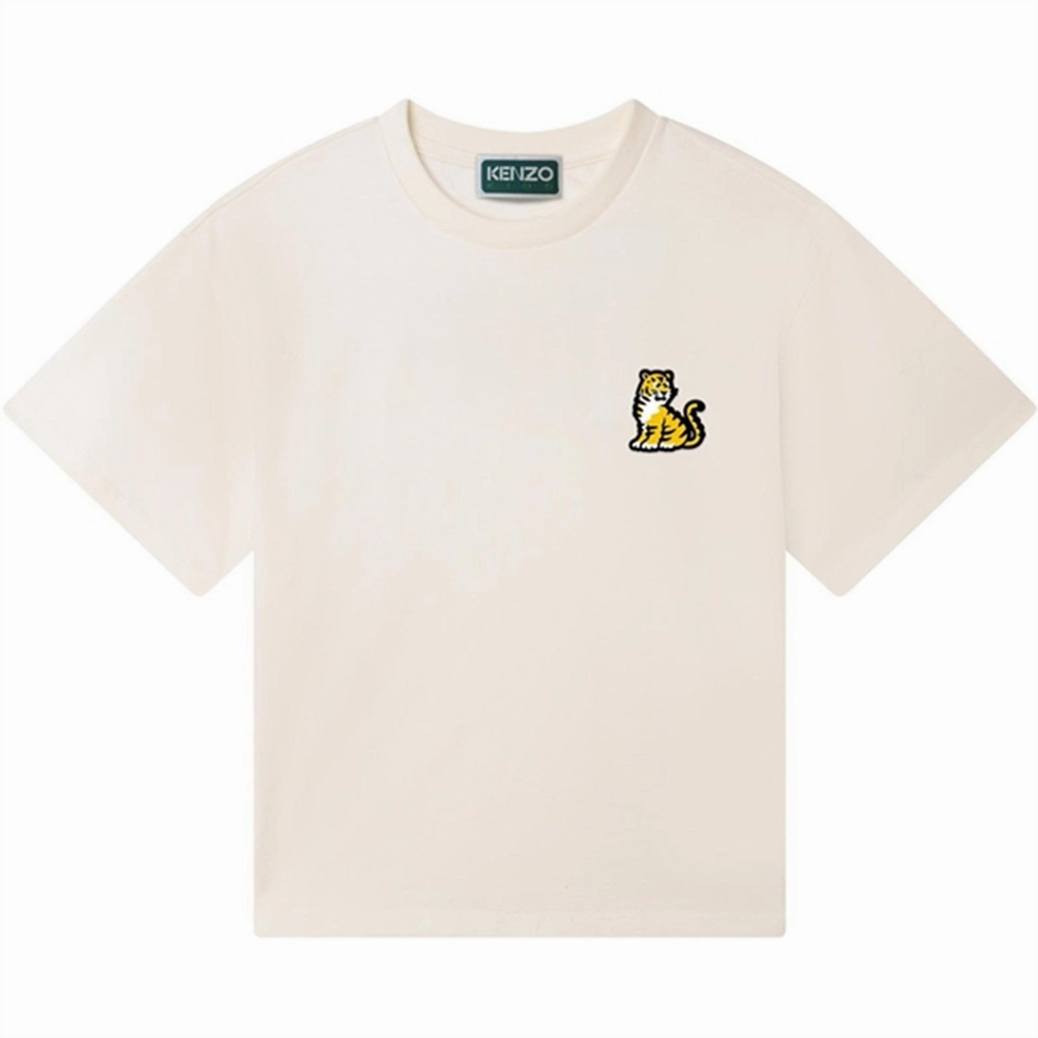 Trendy Piece Short sleeved breeziness Kenzo T-shirt Cream