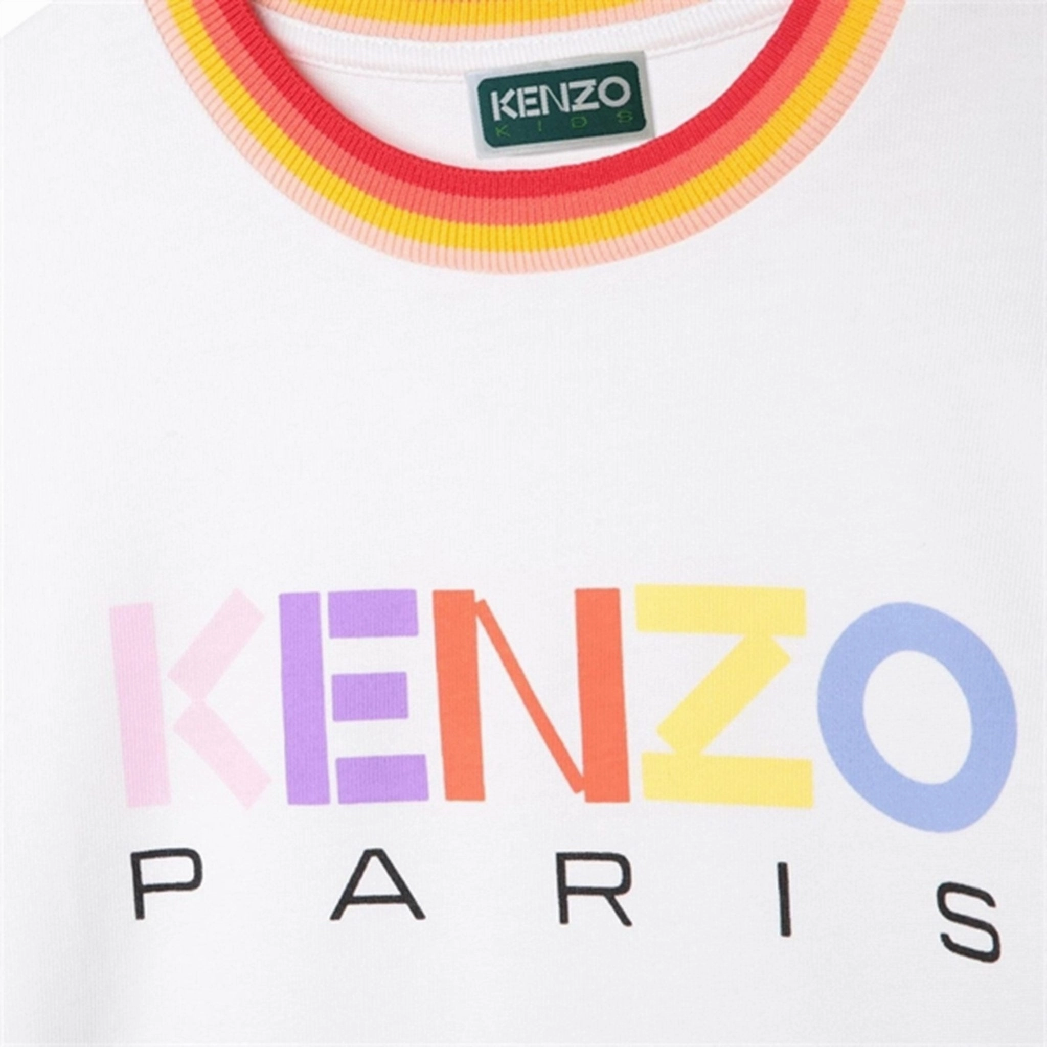 Sleek And Stylish MoistureWickingFabric Kenzo T-shirt White Paris