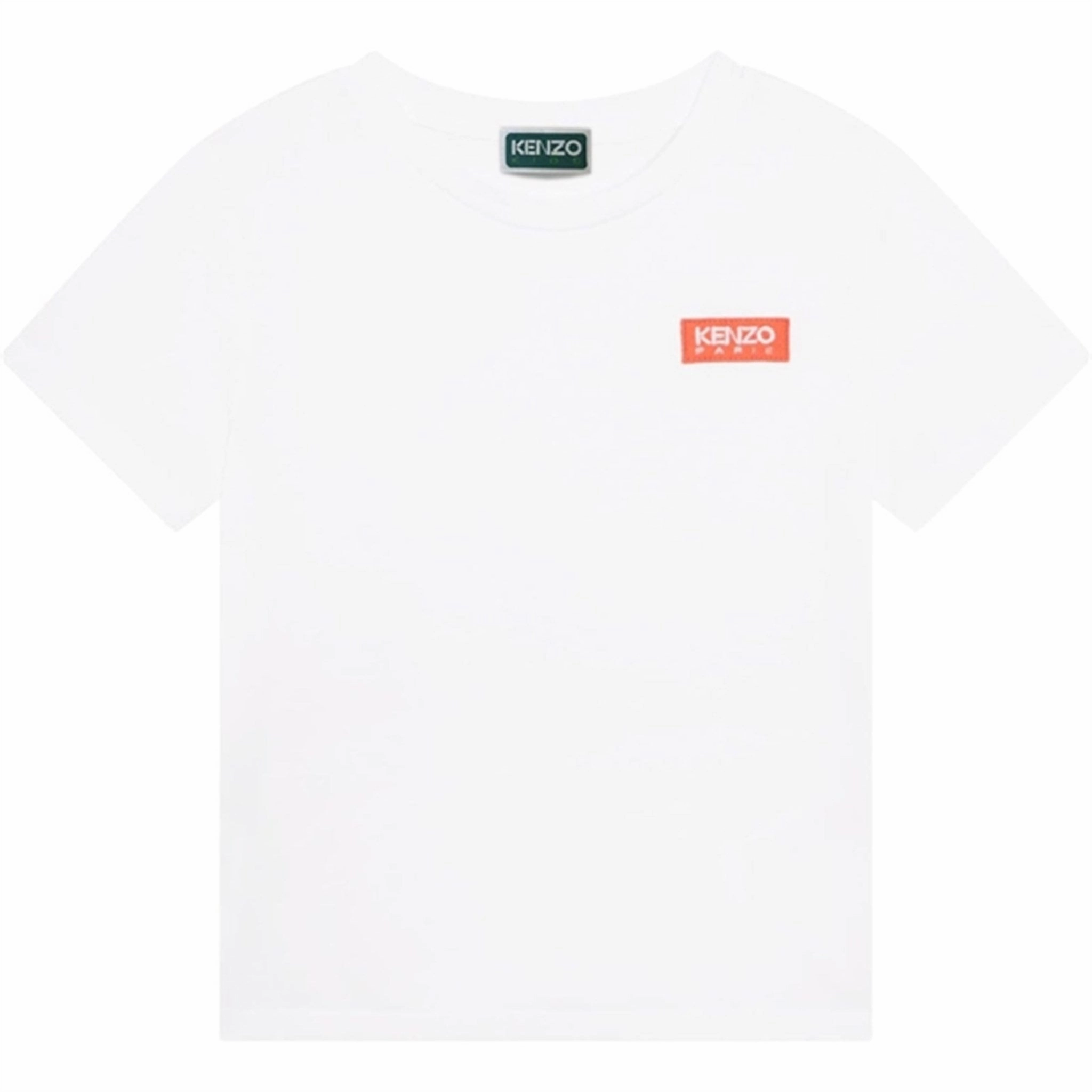 Kenzo T-shirt White High-Quality Cotton Trendy Layering