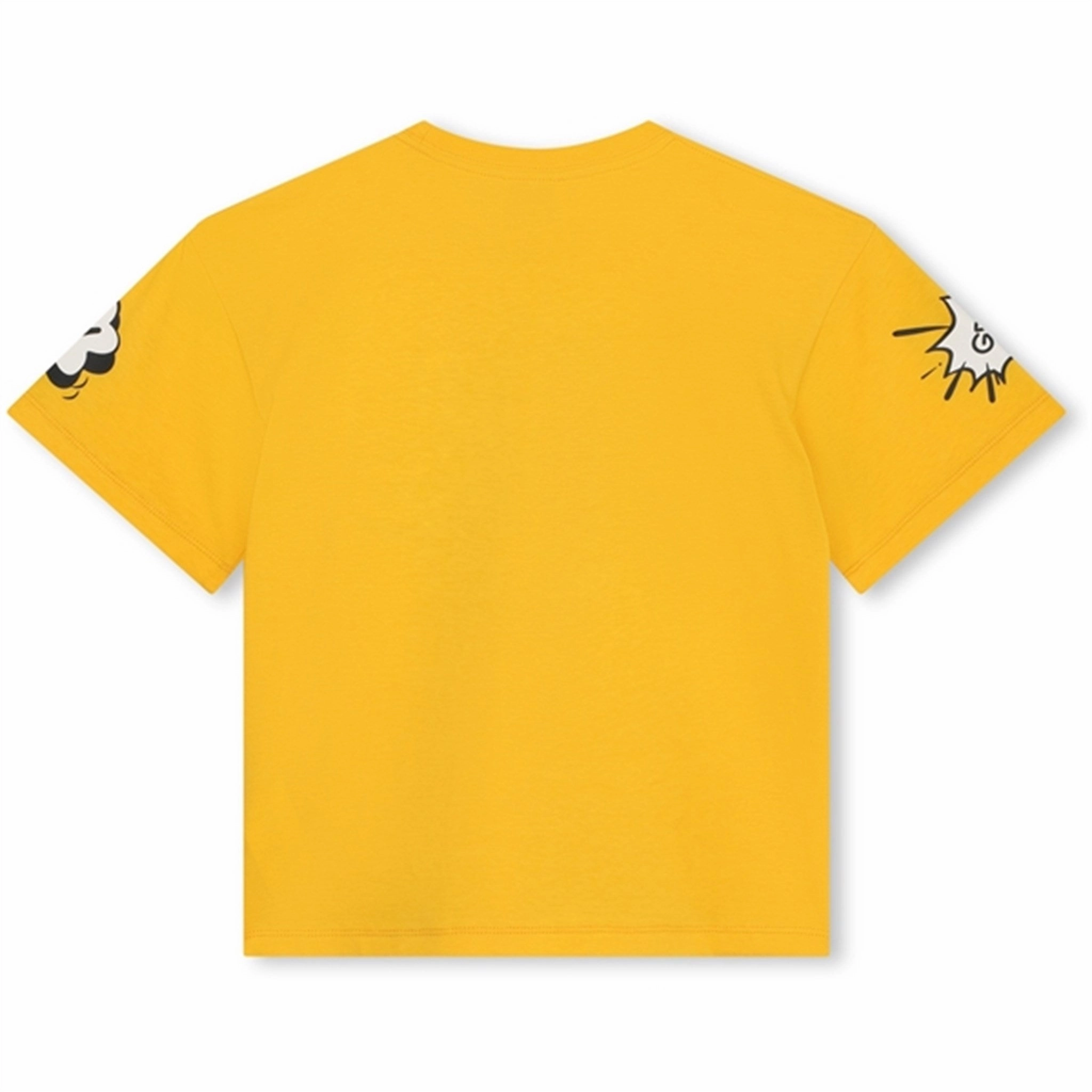 Kenzo Yellow T-shirt Playful Vibes Soft and Lightweight