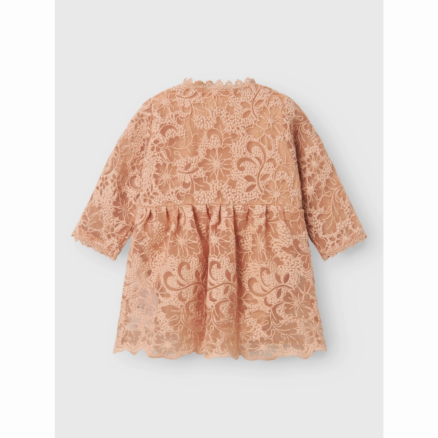 Lil'Atelier Rugby Tan Roseli Loose Body Dress Soft-touch daywear Travel-Essential