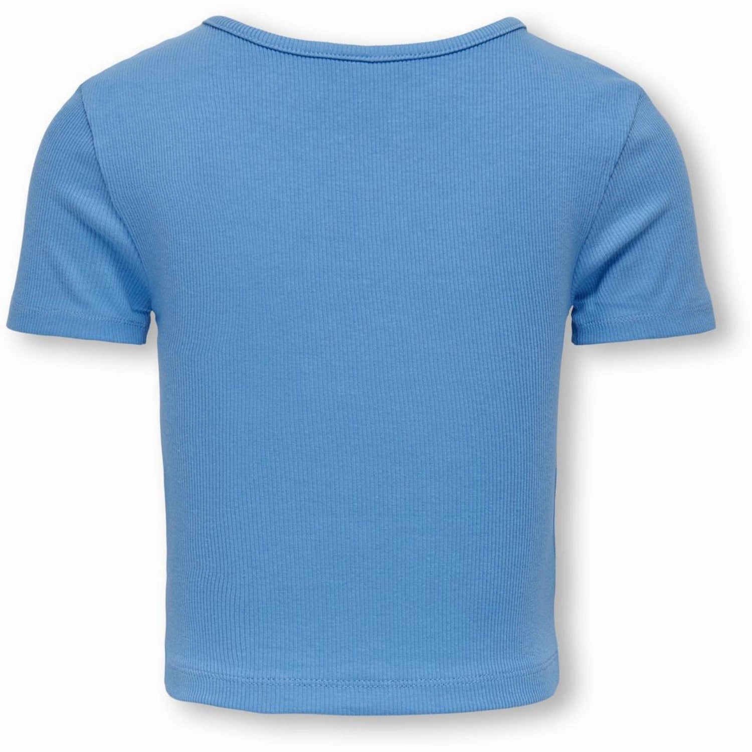 kids ONLY Azure Blue SHOULDER CUT OUT Nessa Life Cutout Top Noos Curved Hem